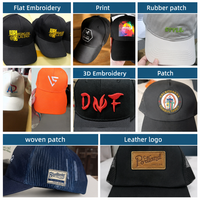 Groothandel Katoenen Unisex Petten Metalen Gesp 6 Panel Gorras 3D Geborduurde Baseball Cap Aangepast logo