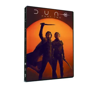 Dune: Part Two Latest DVD Movies 1disc Factory Wholesale TV Series Shopify eBay Hot Sell DVD Movies Brand New Free Shipping