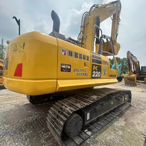Excavadora Hidráulica Usada Komatsu PC220 Modelo 2023 de 22 Toneladas con Componentes Originales y Bomba Hidráulica en Stock - Product Image 6