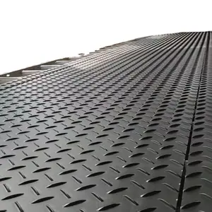 PE chống trượt vỉa hè hội Đồng Quản Trị màu đen chống áp lực nặng đường hầm chịu tải Hội Đồng Quản trị Polymer Polyethylene chống trượt Đệm Hội Đồng Quản Trị - Product Image 1