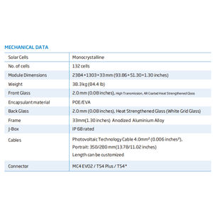 แผงโซลาร์เซลล์ Trina Solar N Type 720 วัตต์ รุ่น <span class=keywords><strong>TSM</strong></span>-NEG21C สายต่อขยาย 2.2 เมตร แผง 695w 690w ราคาถูก - Product Image 4