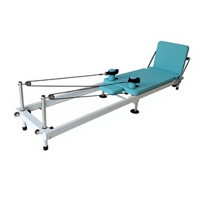 Letti Professionali Durevoli Multicolore per Pilates Reformer per Studio Yoga, Allenamento della Forza ed <span class=keywords><strong>Esercizi</strong></span> di <span class=keywords><strong>Flessibilità</strong></span> - Product Image 5