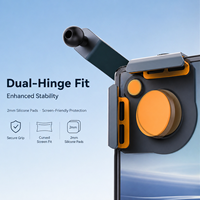 Support magnétique pour téléphone de voiture en alliage d'aluminium, aimant puissant, rotation à 360 degrés pour la navigation sur smartphone
