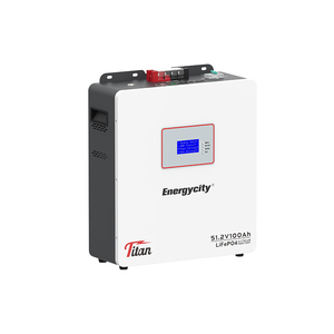 100Ah 51.2V STACKABLE ติดผนัง Off-Grid เก็บพลังงานสมาร์ท BMS เอาต์พุต5-10kW ออก IP21 AC สามารถแยกออกได้ - Product Image 3