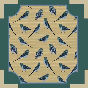 Assortimento di tappetini Mahjong fantasia con stampe multiple, tappetini antiscivolo da 31,5 pollici con motivi floreali vintage, uccelli e fauna selvatica - Product Image 4