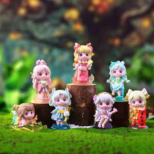 Caja Sorpresa Personalizada de Figura Coleccionable de Chica Hanfu de Estilo Chino <span class=keywords><strong>Antiguo</strong></span>, Figura de Hada de Ensueño para Decoración de Escritorio de Oficina y Regalo para Niñas - Product Image 4