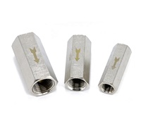 Mini clapet anti-retour pneumatique 1/4 BSPP, clapet anti-retour unidirectionnel pour compresseur d'air, en laiton