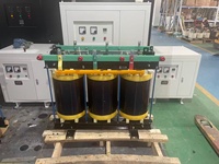 Autotransformador de 50kw 100kw 200kw 500kw 220v 380v, Estructura de Bobina Toroidal, Trifásico, Voltaje de Entrada de 110kv, Transformador de 30kv