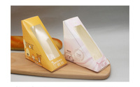 Vente de gros Boîte à petit déjeuner Boîte à sandwich et pain Logo personnalisé avec fenêtre