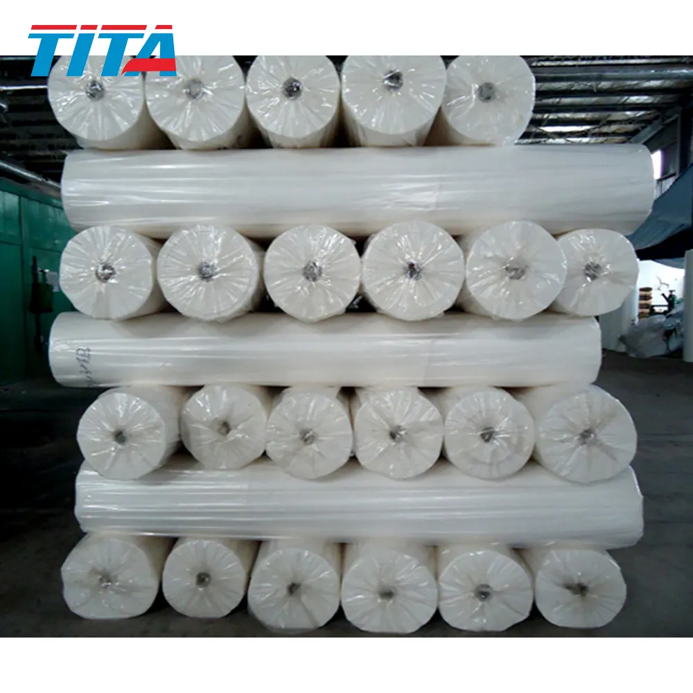 Non woven fabric PVA hot water soluble for embroidery 40gsm