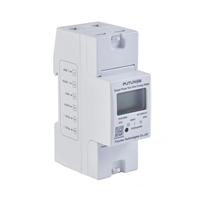 Meteran Energi Listrik Satu Fasa 2 Kutub DIN-Rail Jam Real-Time Tahan Air Mode Komunikasi RS485/RFLora/WiFi Akurasi 1.0