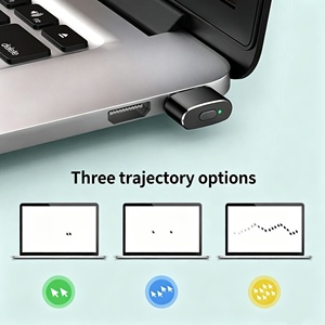 Mouse Jiggler Undetectable USB Mover Device with 3 Modes Green LED Indicator Plug &amp; Play to Keep Laptop <strong>Awake</strong> - Product Image 4