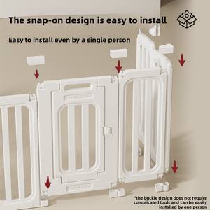 Clôture pour chien moderne et écologique en plastique HDPE, cage pour animaux <span class=keywords><strong>de</strong></span> compagnie, clôture pour chiens <span class=keywords><strong>de</strong></span> petite et moyenne taille, enclos intérieur pour chat, niche pour <span class=keywords><strong>chiot</strong></span> - Product Image 3