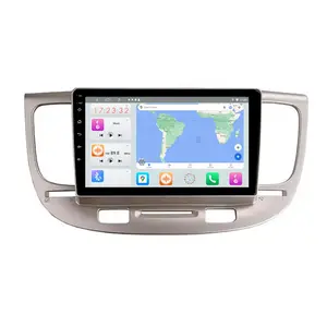 Lecteur dvd de voiture de haute qualité 4 + 64GB pour KIA RIO2 2005-2011 autoradio Android GPS Carplay 4G Vide