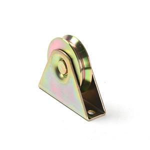 Heavy Duty Glijdende Poort Hardware Kit U/V/O Groef Schuifpoortwiel Met Binnenbeugel - Product Image 1