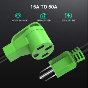 وصل حديثًا مستوى محول NEMA من 5-15P إلى 14-r 2 (50 V-1500 V) لمحطات شحن Tesla أو EV منتج Goodlink - Product Image 3