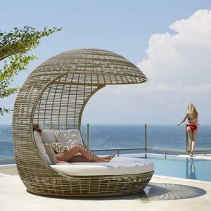 Conjunto de Sofás de Aluminio Estilo Nido de Pájaro, Moderno, Cómodo y Resistente a la Decoloración, para Exteriores, Jardín y Espacios de Descanso - Product Image 5