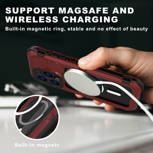 Coque de protection antichoc en métal magnétique imperméable pour Apple iPhone 14 Pro Max <span class=keywords><strong>14Plus</strong></span> en gros - Product Image 6