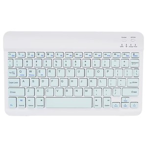 Clavier optique sans fil BT Slim MINI ultra fin rechargeable 2,4 GHz avec LED Gateron en plastique, en stock pour <span class=keywords><strong>iPad</strong></span> 10 pouces - Vente flash - Product Image 4