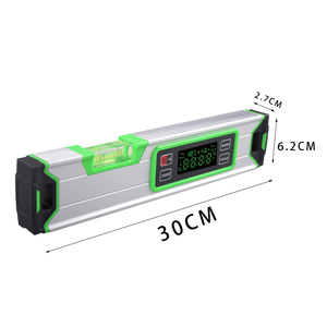 Yatay ve dikey seviye kabarcıklar ve mıknatıslar ile EOUTIL dijital seviye alüminyum malzeme DL1914-<span class=keywords><strong>300</strong></span> - Product Image 2