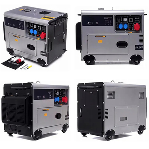 Groupe électrogène diesel super silencieux KATHER 3kva 5kva 6kva 8.5kva 10kva 12kva 15kva 20kva avec démarrage automatique et à distance, insonorisé MCD9800DSE - Product Image 1