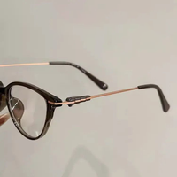 Fabrication sur mesure de lunettes de lecture vintage à monture intégrale avec logo personnalisé, de haute qualité, style œil de chat, anti-lumière bleue pour ordinateur.