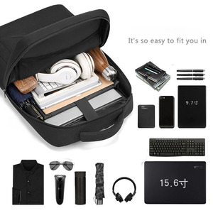 Sac à dos d'ordinateur portable de voyage d'affaires durable et antivol personnalisé avec port de charge USB, sac d'ordinateur pour l'école et le collège - Product Image 2