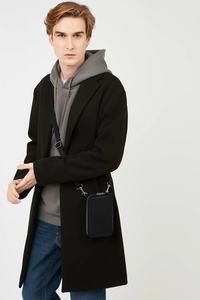 カスタムOem Odmレザー携帯電話財布ショルダーホルスターヒップバムパックポーチベルトポーチBolso Para Hombreクロスボディバッグ男性用 - Product Image 4