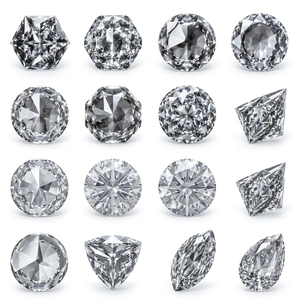 Diamante Suelto Cultivado en Laboratorio, Corte Rosa, de la Mejor Calidad, Blanco Brillante, Corte Excelente, Gema Premium para Joyería Fina - Product Image 2