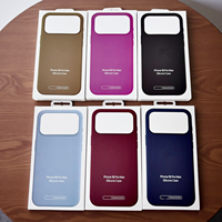 Coque magnétique en silicone liquide officielle Apple pour iPhone 18, 18 Pro, 18 Pro Max, compatible avec la charge sans fil magnétique, antichoc