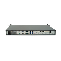 Entrega rápida 1U Rack PC industrial 6-9th gen I3/i5/i7 LGA1151 2 * i211AT LANs 6COM compatible con H310C/B365 Rackmount PC industrial