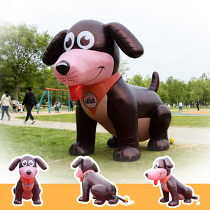 Arche gonflable personnalisée en forme de chien de dessin animé pour la décoration d'événements - Utilisation publicitaire imperméable - Product Image 4