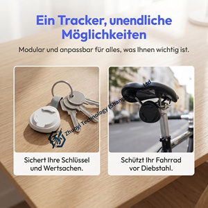 Rastreadores GPS AirTags para tarjetas, paquete de 4, 2 tarjetas, nombre, antirrobo, carbono, SmartFinder, similar a Mini <span class=keywords><strong>ATUVOS</strong></span>, colgante de maleta, oculto - Product Image 1