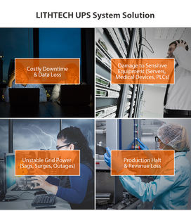 Sistemi <span class=keywords><strong>UPS</strong></span> Online EAC da 100kva a 2000kva, Alimentatore di Backup AI con Batteria al Litio Lifepo4 per Supporto Energetico AI - Product Image 6