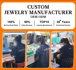 LUCKYJIU Produttore di Gioielli Personalizzati, Ciondoli Impermeabili in Acciaio Inossidabile Placcato Oro 18k per Creazione di Gioielli - Product Image 4