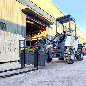 Spot Supply <span class=keywords><strong>Mini</strong></span> Carregador Telescópico Carregador de Rodas 4X4 com Cabine de Motor Full-hidrálico a Gasolina com Acessório - Product Image 5