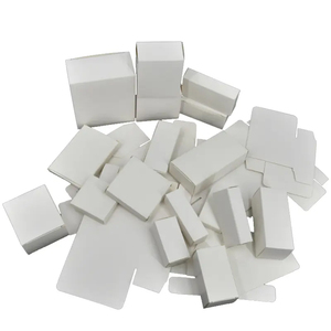 Số lượng lớn tùy chỉnh logo trống Kraft các tông thẻ hộp giấy vận chuyển bao bì hộp thẻ màu hộp cứng nhắc Sản phẩm dày Trắng - Product Image 2