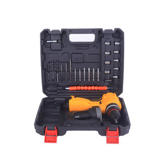 <span class=keywords><strong>Taladro</strong></span> Inalámbrico de 12V con Maletín, 2 Baterías Recargables, Velocidad Variable, Mandril de 1/2 Pulgada, 80N.m de Torque Máximo, Construcción de Acero, DIY OEM - Product Image 1