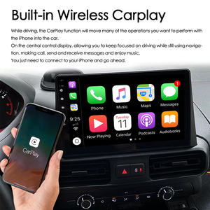 Autoradio Android 13 per Citroen <span class=keywords><strong>Berlingo</strong></span> 2019 Peugeot Partner <span class=keywords><strong>Rifter</strong></span> 2020 Lettore Multimediale Stereo GPS Navigazione Unità di Testa - Product Image 4