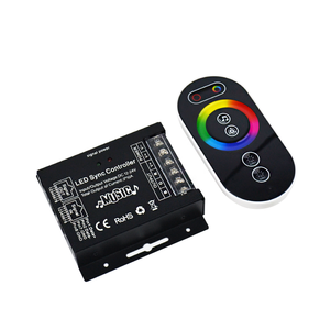 Led âm nhạc Sync cảm ứng loạt điều khiển DC12-24V Mono CCT <span class=keywords><strong>RGB</strong></span> RGBW <span class=keywords><strong>RGB</strong></span> CCT cảm ứng từ xa RF SMD COB LED Strip ánh sáng dimmer - Product Image 3
