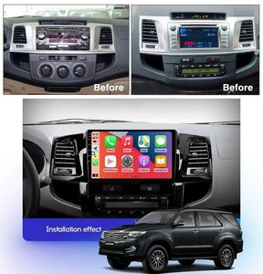 2 DIN 2.5D màn hình cảm ứng 9 inch Android 11 BT rảnh tay cuộc gọi điện thoại xe đài phát thanh cho Toyota Fortuner HILUX 2007 2008 2012 2014 2015 - Product Image 3