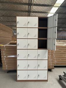 Bori Loker-armario de almacenamiento de Metal, armario de alta seguridad de acero con 12 puertas oscilantes, muebles de oficina - Product Image 6