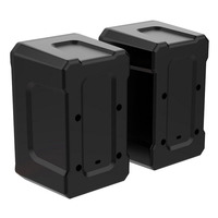 Haut-parleurs audio portables RVB avec lumières Haut-parleurs d'ordinateur de bureau Usb 2.0 de vente en gros