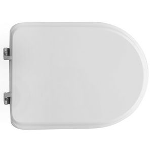 ฝารองนั่งชักโครก สำหรับโกลโบ วาโซ ฟลาเวีย ฟอร์มา 7 สีขาว ความยาว 50.5 ซม. - Product Image 1