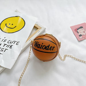 Thiết Kế Mới Trẻ Em Mini Bóng Rổ Túi Với Chuỗi Trẻ Em Quà Tặng Túi Cô Gái Nhỏ Ví Và Túi Xách - Product Image 6