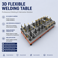 Table de fabrication en fonte D16 1200*2400, plateforme de soudage 3D nitridée équipée de kits de fixation standard