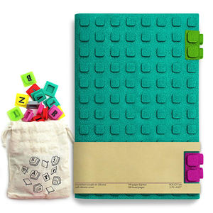 Moda Popüler Premium 2017 Fantezi Günlüğü A5 Boş Silikon Kapak Defter - Product Image 1