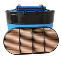 Filtro de Aire para Excavadora, Precio de Fábrica, 2355127 2355129 WA11229 CA12581, para Maquinaria de Construcción