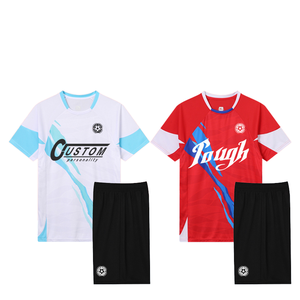Maglia da calcio maschile alla moda con stampa di nome set invernali per giovani divisa da calcio per bambini personalizzata di Design Boutique - Product Image 3