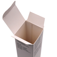 Boîte de papier pour emballage de produits de beauté personnalisés huile essentielle lotion pour sérum boîte d'emballage de soins de la peau